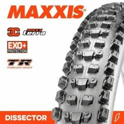 MAXXIS DISSECTOR 27.5 X 2.40 WT 3C EXO TR Folding Tyre