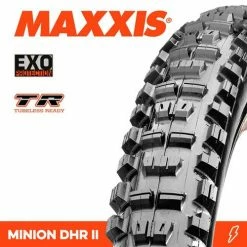 MAXXIS MINION DHR II 27.5 X 2.40 WT EXO TR Folding Tyre