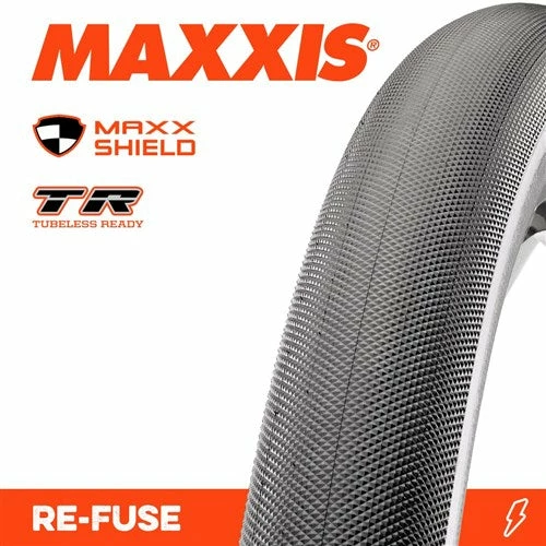 Road & Gravel MAXXIS RE-FUSE 700 X 32C MAXXSHIELD TR CARBON 60TPI 1 Road & Gravel MAXXIS RE-FUSE 700 X 32C MAXXSHIELD TR CARBON 60TPI