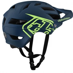 Lusty Troy Lee Design's A1 DRONE HELMET MARINE / GREEN Mountain