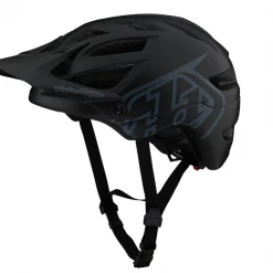 Lusty Troy Lee Design's A1 DRONE HELMET BLACK Mountain