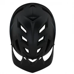 Lusty Troy Lee Design's A1 DRONE HELMET BLACK Mountain