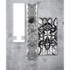 Dyedbro Frame Protector E-Bike - Viking Black 7 Dyedbro Frame Protector E-Bike - Viking Black