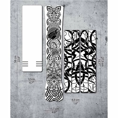 Dyedbro Frame Protector E-Bike - Viking Black 4 Dyedbro Frame Protector E-Bike - Viking Black