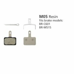 Parts Shimano BR-M515 RESIN PADS & SPRING