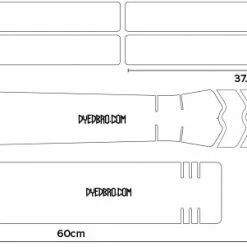 Dyedbro Frame Protector - Clear Gloss