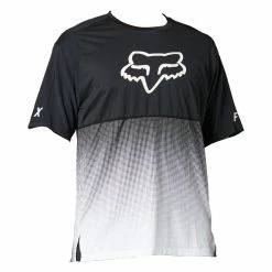 Fox Flexair SS Jersey Black/White