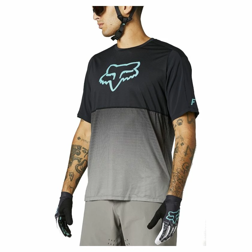 Accessories Fox Flexair SS Jersey Teal 4 Accessories Fox Flexair SS Jersey Teal