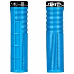 Deity Knuckleduster Grips Blue