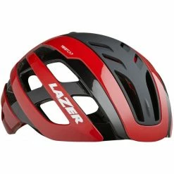 Shimano Pedals Lazer Century Helmet Red