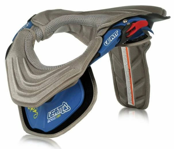 Mountain Leatt DBX Comp Neck Brace - Mike Day Blue/Grey 1 Mountain Leatt DBX Comp Neck Brace - Mike Day Blue/Grey