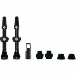 Muc-Off Tubeless Valve Kit - Black Pedals
