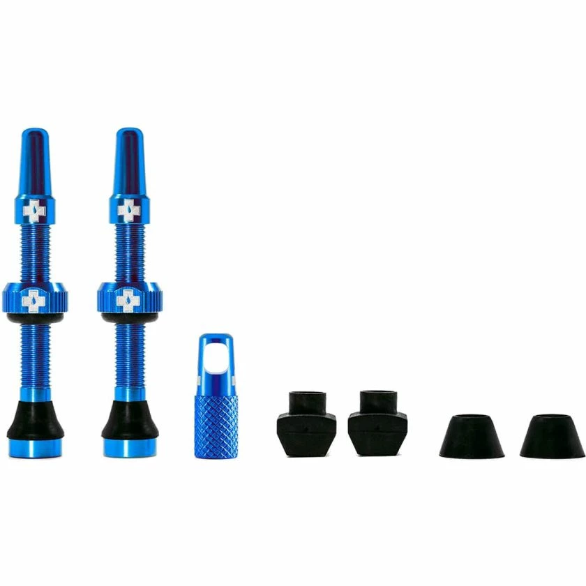 Pedals Muc-Off Tubeless Valve Kit - Blue 1 Pedals Muc-Off Tubeless Valve Kit - Blue