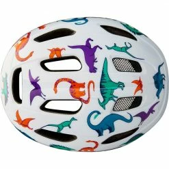 Shimano Lazer Pnut KinitiCore Kids Helmet Dinosaurs Pedals