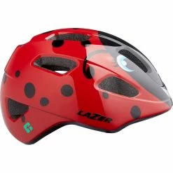 Shimano Pedals Lazer Pnut KinitiCore Kids Helmet Ladybug