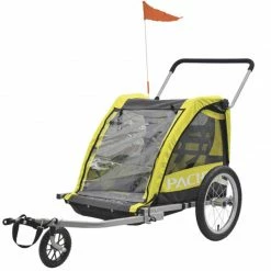 Bike Corp Pacific 2 In 1 Double Kids Bike Trailer Accessories