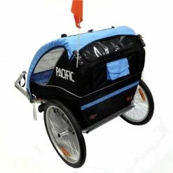 Bike Corp Accessories Pacific Deluxe 2 In 1 Trailer/Stroller - 2 Child