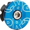 Pedals Pro Gap Cap Alloy Blue Anodized 1-1/8""