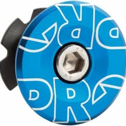 Pedals Pro Gap Cap Alloy Blue Anodized 1-1/8""