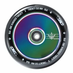BMX & Scooters ENVY 120mm Wheel Hollow Core Oil Slick/Black
