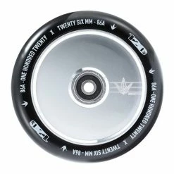BMX & Scooters ENVY 120mm Wheel Hollow Core Polished/Black